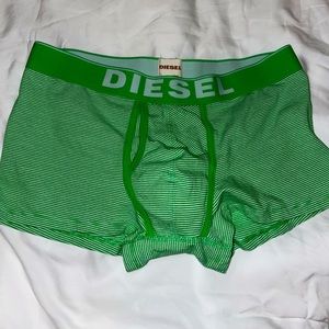 Diesel Stretch Striped Boxer Trunk Size XL